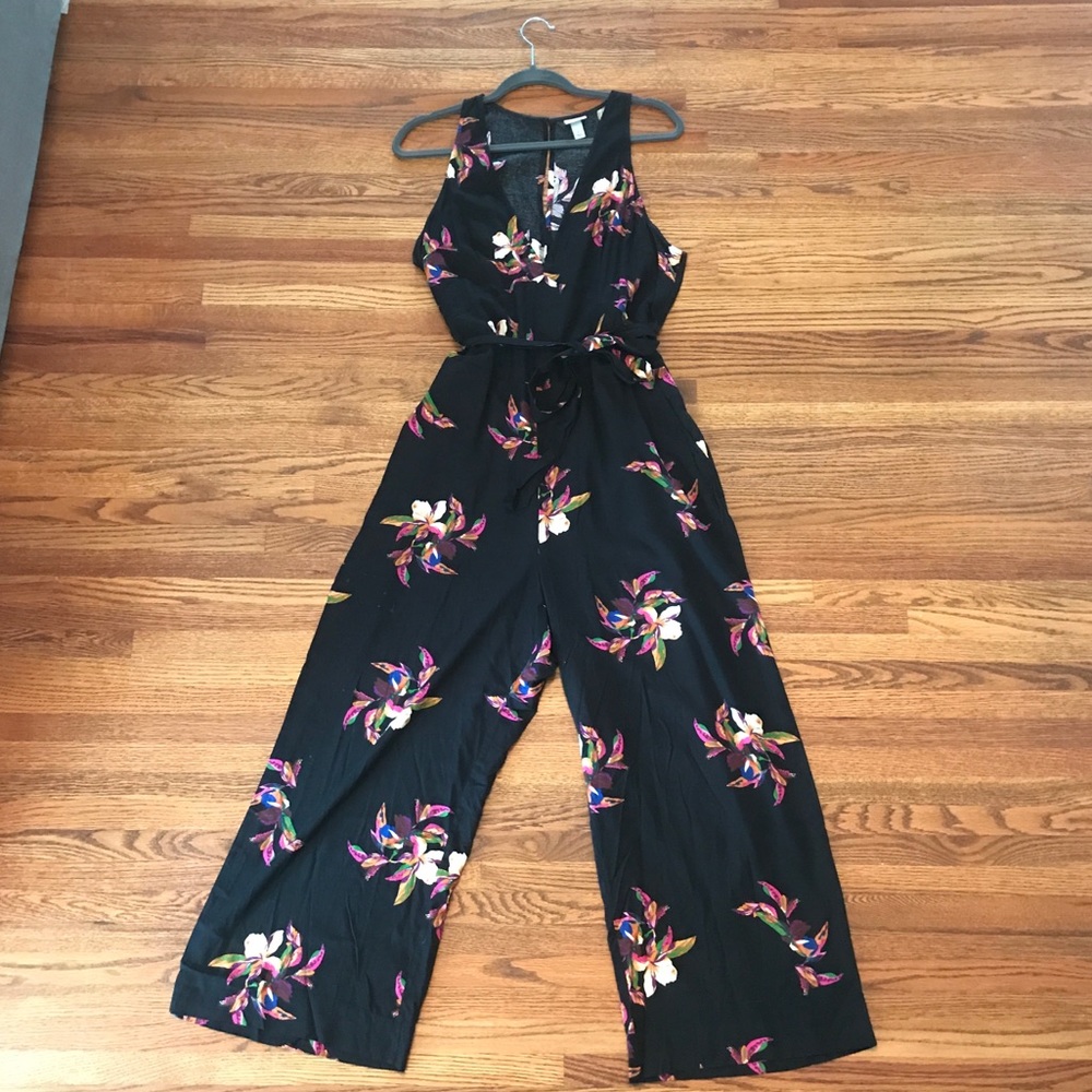a new day Floral Jumpsuit